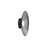 Golden Lighting Luma 12" LED Flush Mount, Graphite/Graphite