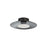 Golden Luma 12" LED Flush Mount, Graphite/Sand Nickel - 6400-FM12GRA-SAN