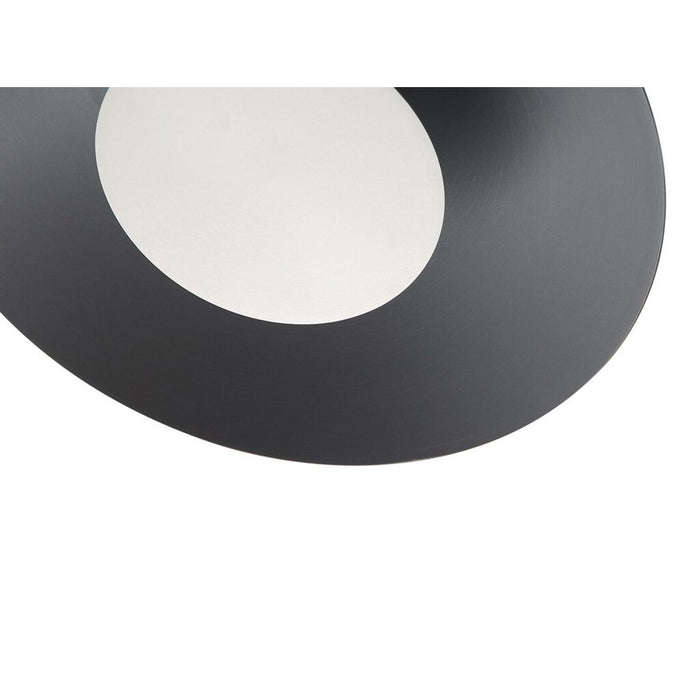 Golden Luma 12" LED Flush Mount, Graphite/Sand Nickel