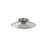 Golden Luma 12" LED Flush Mount, Sand Nickel/Coffee Silver - 6400-FM12SAN-CS