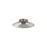 Golden Luma 12" LED Flush Mount, Sand Nickel/Graphite - 6400-FM12SAN-GRA
