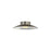 Golden Luma 12" LED Flush Mount, Sand Nickel/Graphite