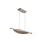 Golden Luma 42" LED Linear Pendant, Coffee Silver/Coffee Silver