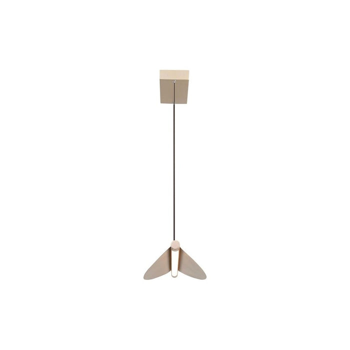 Golden Luma 42" LED Linear Pendant, French Gold/French Gold