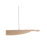 Golden Luma 42" LED Linear Pendant, French Gold/French Gold