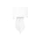 Golden Cay 2-Light Wall Sconce, Matte White/Modern White - 6930-WSCWHT-MWS