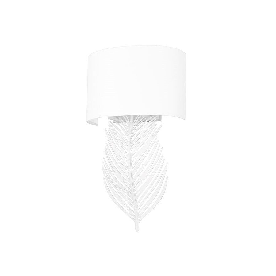 Golden Cay 2-Light Wall Sconce, Matte White/Modern White - 6930-WSCWHT-MWS