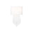 Golden Cay 2-Light Wall Sconce, Matte White/Modern White