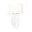 Golden Cay 2-Light Wall Sconce, Matte White/Modern White