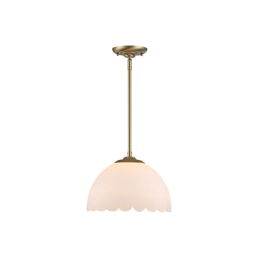 Golden Dorinda 1-Lt Pendant, Brushed Champagne Bronze/Opal Glass - 6954-MBCB-OP