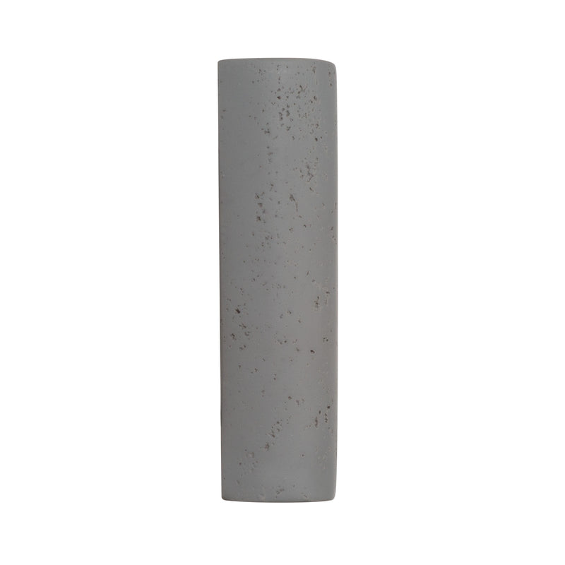 Golden Lighting Stela 9in Integrated LED Outdoor Wall Light | Modern Gray Travertine Concrete | Entryway & Patio | Model 7280-OWL9 GT