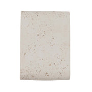Golden Lighting Stela 9in Integrated LED Outdoor Wall Light | Modern White Travertine Concrete | Entryway & Patio | Model 7280-OWL9 WT