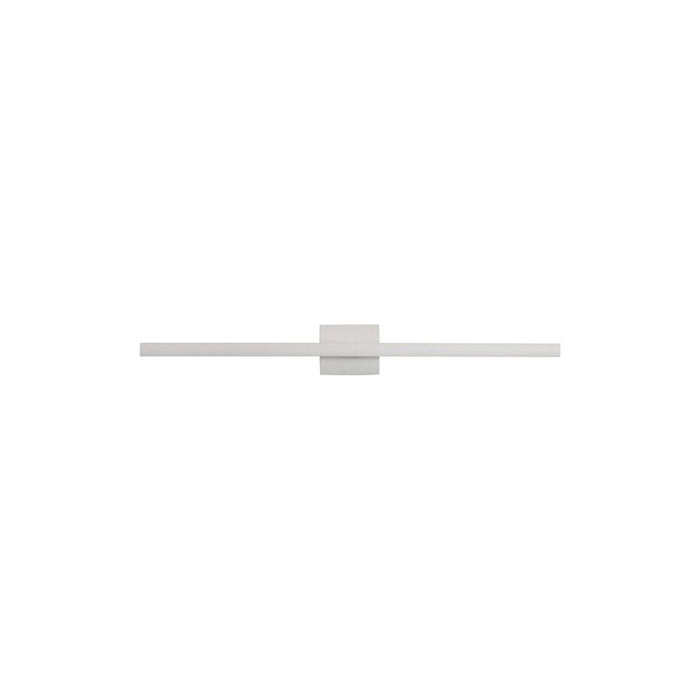 Golden Lighting Vireo 28" LED Bath Bar, Sand Black/No Shade - 7365-28SNB