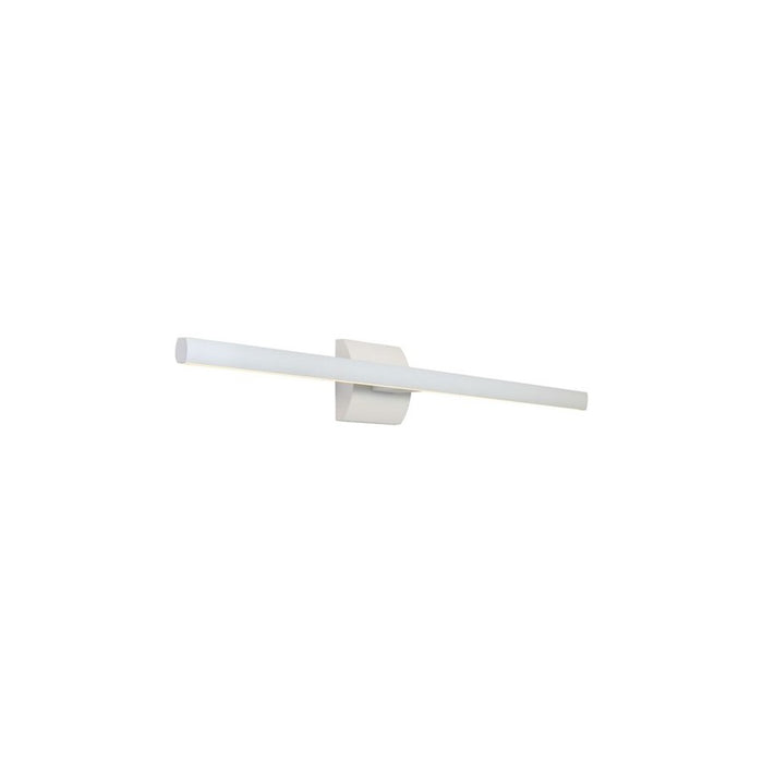 Golden Lighting Vireo 28" LED Bath Bar, Sand Black/No Shade