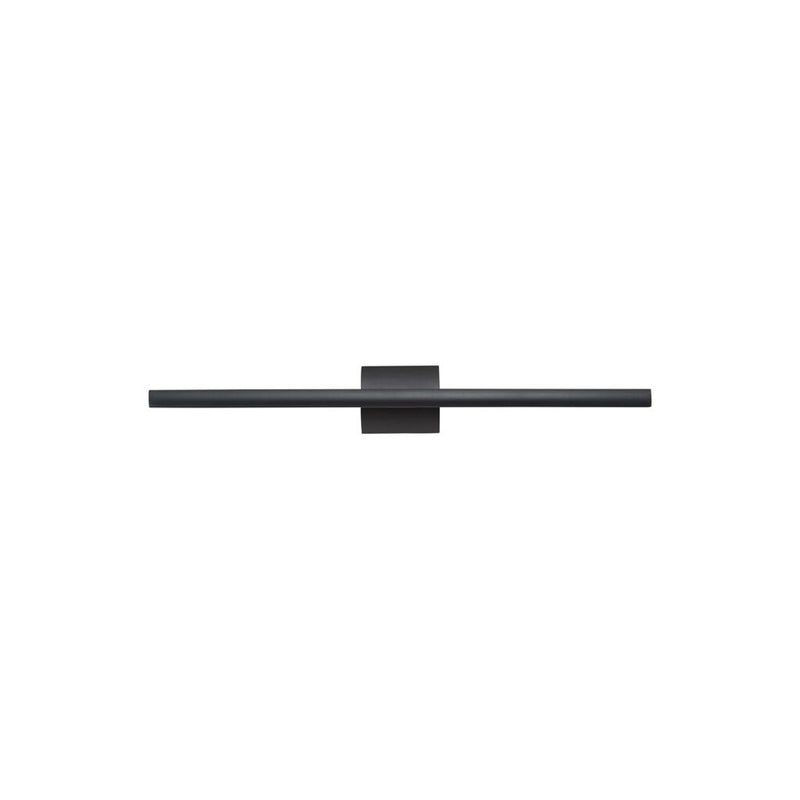 Golden Lighting Vireo 32" LED Bath Bar, Sand Black/No Shade - 7365-32SNB