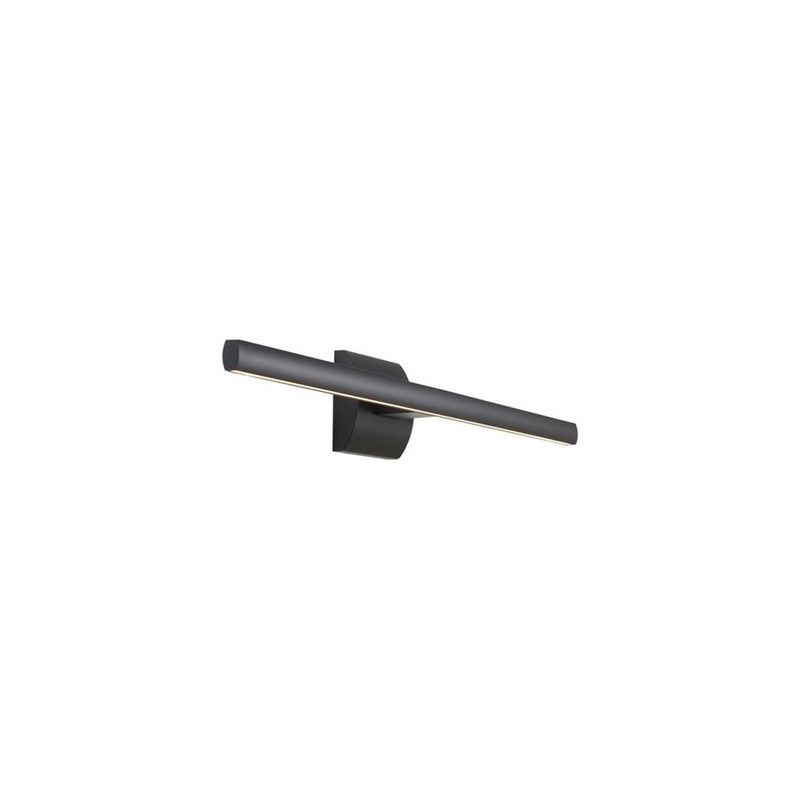 Golden Lighting Vireo 32" LED Bath Bar, Sand Black/No Shade