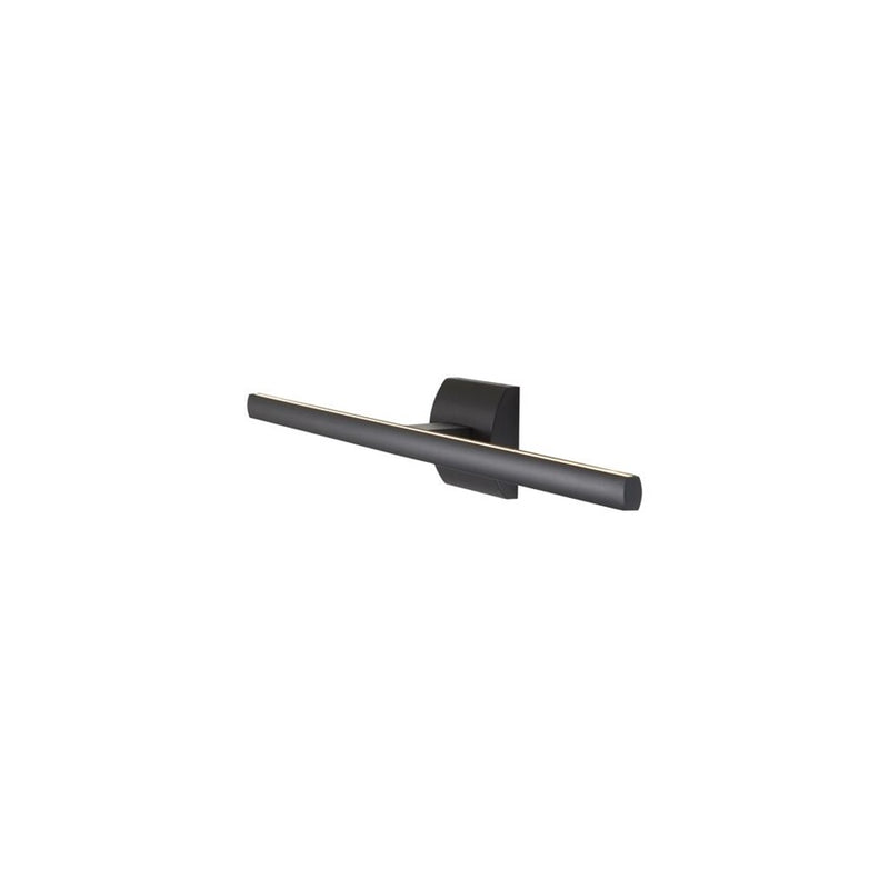 Golden Lighting Vireo 32" LED Bath Bar, Sand Black/No Shade