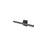 Golden Lighting Vireo 32" LED Bath Bar, Sand Black/No Shade