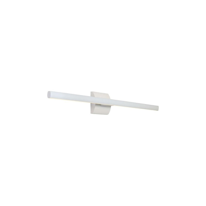 Golden Lighting Vireo 32" LED Bath Bar, Sand White/No Shade