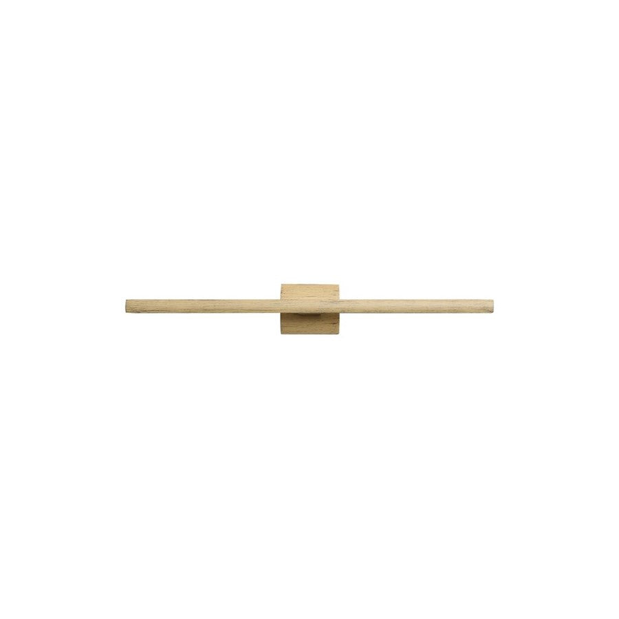 Golden Lighting Vireo 35" LED Bath Bar, Driftwood/No Shade - 7365-35DW