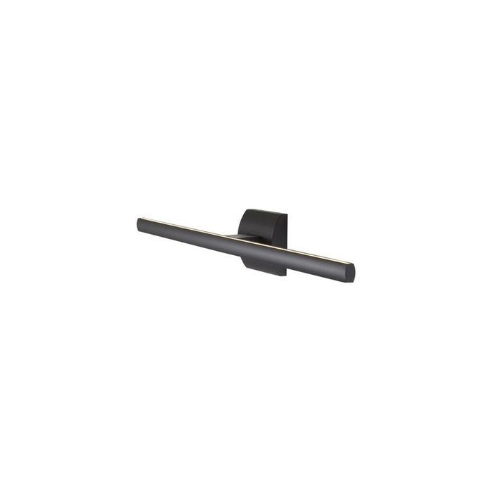 Golden Lighting Vireo 35" LED Bath Bar, Sand Black/No Shade