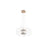 Golden Lighting Vetrina 2 Light Pendant, Light Gold/Clear Glass
