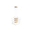 Golden Lighting Vetrina 3 Light Pendant, Light Gold/Clear Glass