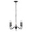 Golden Lighting Tierney Linear Pendant, Matte Black