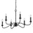 Golden Lighting Tierney Linear Pendant, Matte Black