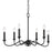 Golden Lighting Tierney Linear Pendant, Matte Black