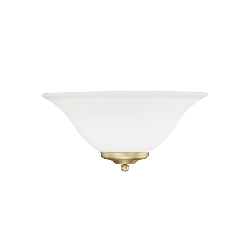 Golden Multi-Family 1-Light Wall Sconce, Brushed Champagne Bronze/Opal - 8355BCB