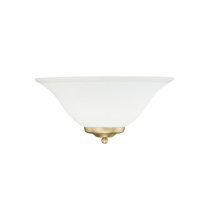 Golden Multi-Family 1-Light Wall Sconce, Brushed Champagne Bronze/Opal - 8355BCB