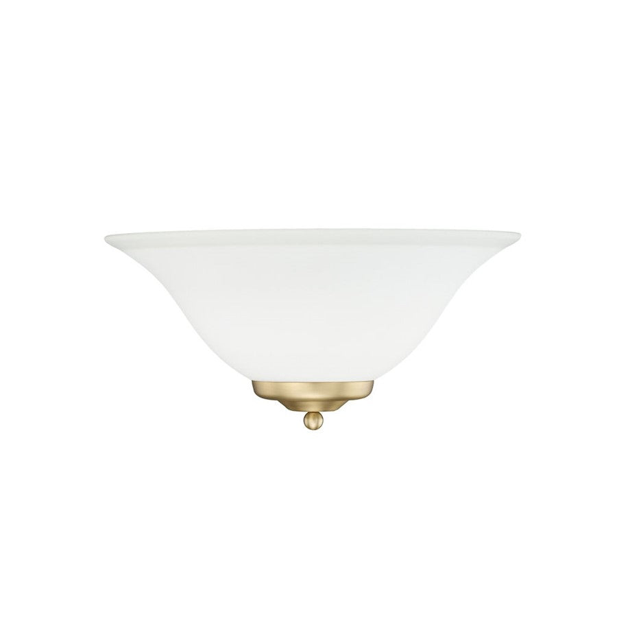 Golden Multi-Family 1-Light Wall Sconce, Brushed Champagne Bronze/Opal - 8355BCB