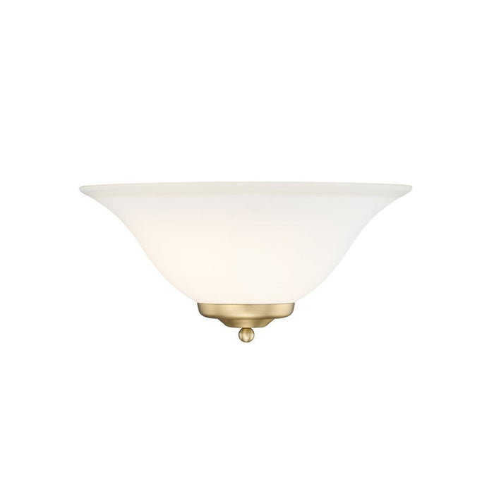 Golden Multi-Family 1-Light Wall Sconce, Brushed Champagne Bronze/Opal