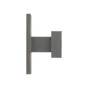 Golden Lighting Enso 18in Integrated LED Outdoor Wall Light | Modern Smooth Gray Aluminum | Entryway & Patio | 369.5 Lumens | Model 8432-OWL18 SGY