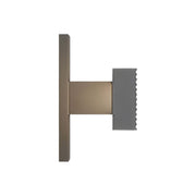 Golden Lighting Enso 24in Integrated LED Outdoor Wall Light | Modern Smooth Gray Aluminum | Entryway & Patio | Model 8432-OWL24 SGY