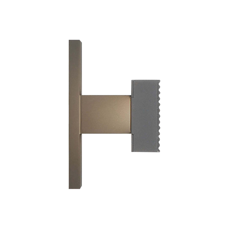 Golden Lighting Enso 24in Integrated LED Outdoor Wall Light | Modern Smooth Gray Aluminum | Entryway & Patio | Model 8432-OWL24 SGY