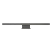 Golden Lighting Enso 24in Integrated LED Outdoor Wall Light | Modern Smooth Gray Aluminum | Entryway & Patio | Model 8432-OWL24 SGY