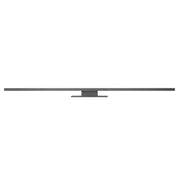 Golden Lighting Enso 51in Integrated LED Outdoor Wall Light | Modern Smooth Gray Aluminum | Entryway & Patio | Model 8432-OWL51 SGY