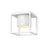 Golden Desmond 7" Wide LED Flush Mount, Matte White - 9092-FM7WHT-WHT