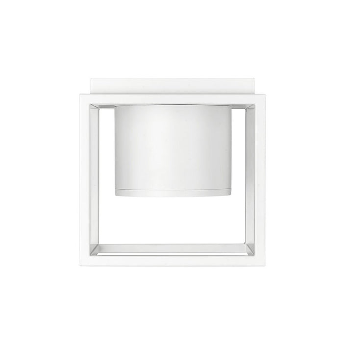 Golden Desmond 7" Wide LED Flush Mount, Matte White