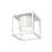 Golden Desmond 7" Wide LED Flush Mount, Matte White