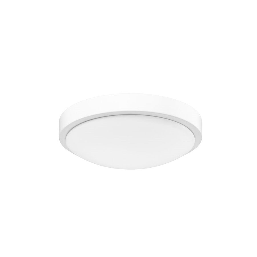 Golden Gabi 10" Wide LED Flush Mount, Matte White/Opal - 9128-FM10WHT-OP