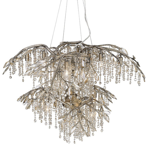 Golden Lighting Autumn Twilight 2 Tier, 18 Light Chandelier