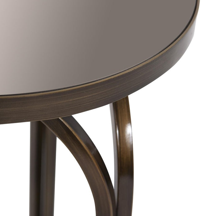 Howard Elliott Palladio Tea Tint Side Table, Bronze