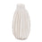 Howard Elliott Cacao White Vase/Small, Cream - 12289