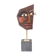 Howard Elliott Oliver Sculpture, Brown/Gray/Gold - 12330