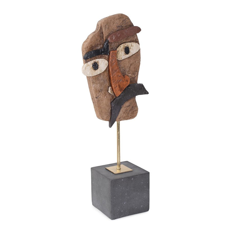 Howard Elliott Archibald Sculpture, Brown/Gray/Gold