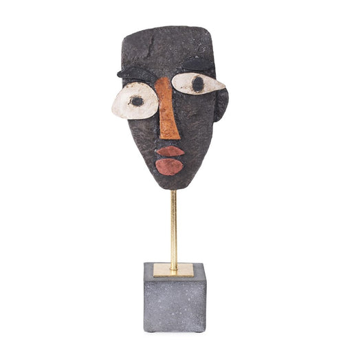 Howard Elliott Edgar Sculpture, Black/Gray/Gold - 12332