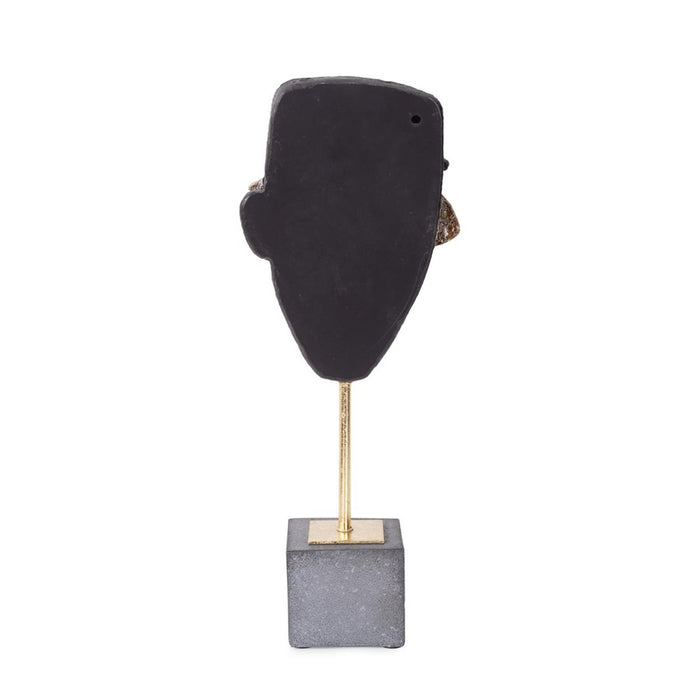 Howard Elliott Edgar Sculpture, Black/Gray/Gold
